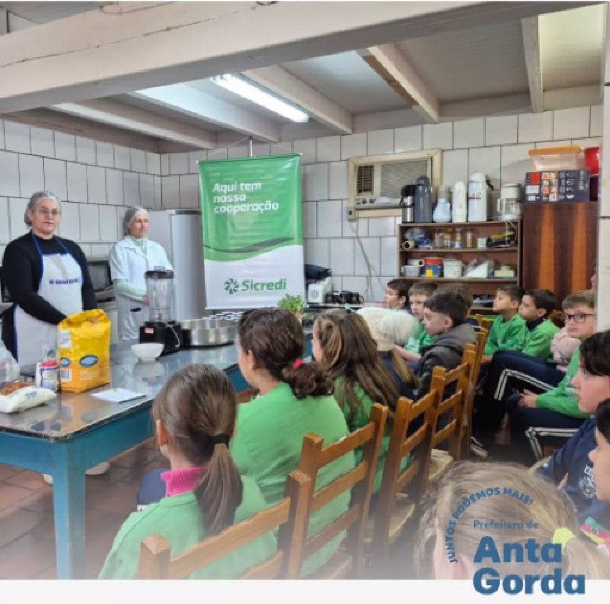 Projeto Crescer Saudável leva educação nutricional às escolas de Anta Gorda