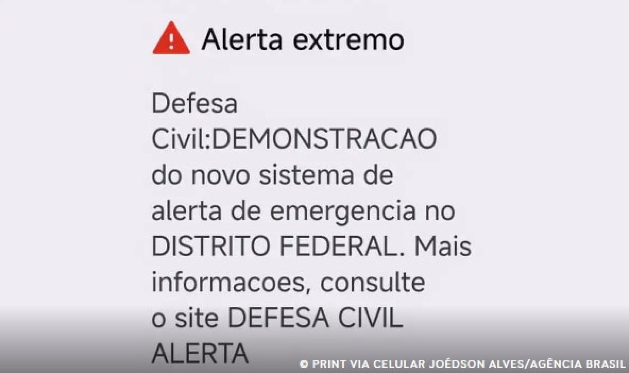 Sistema Defesa Civil Alerta sai do ar após invasão