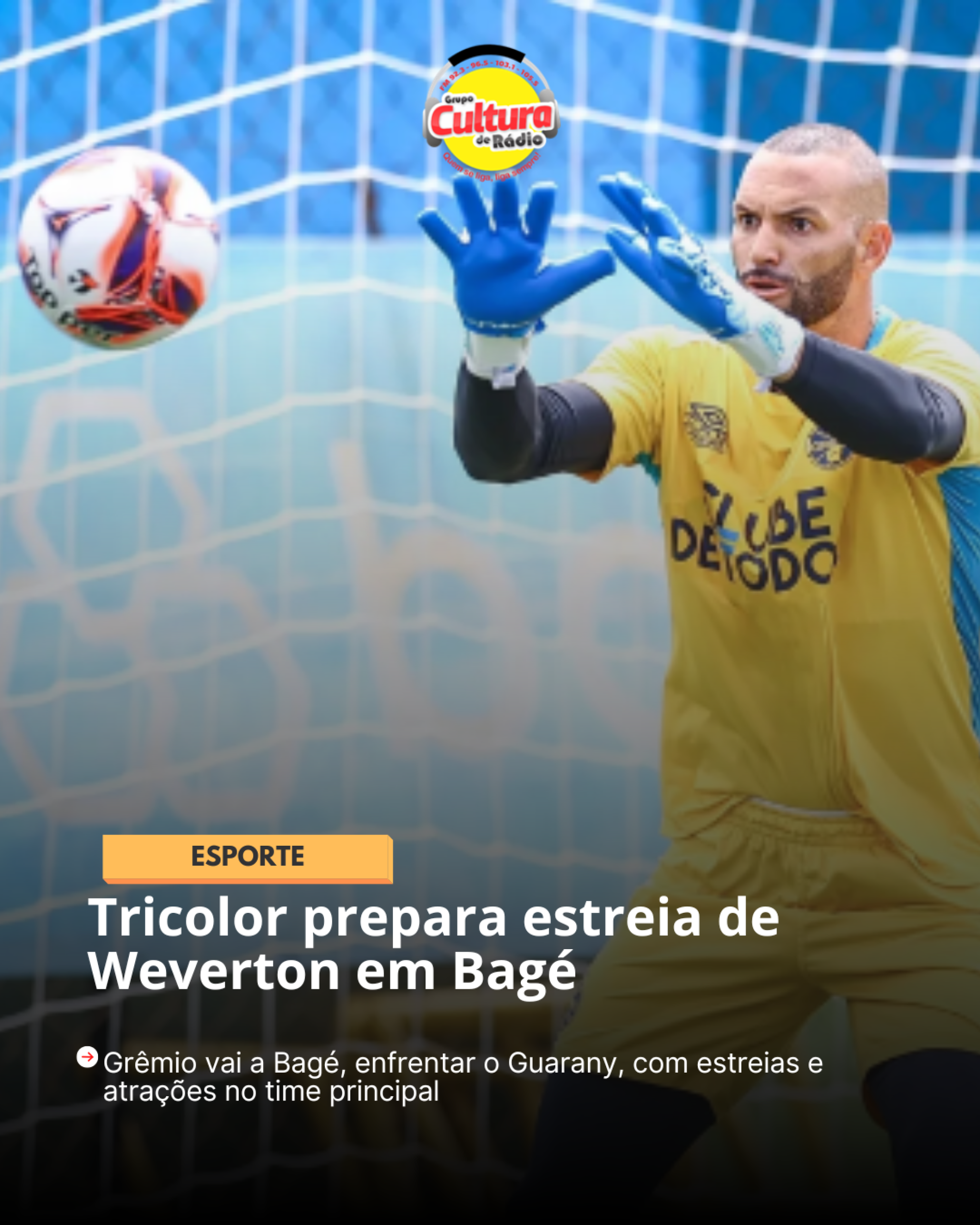 Grêmio vai a Bagé, enfrentar o Guarany, com estreias e atrações no time principa