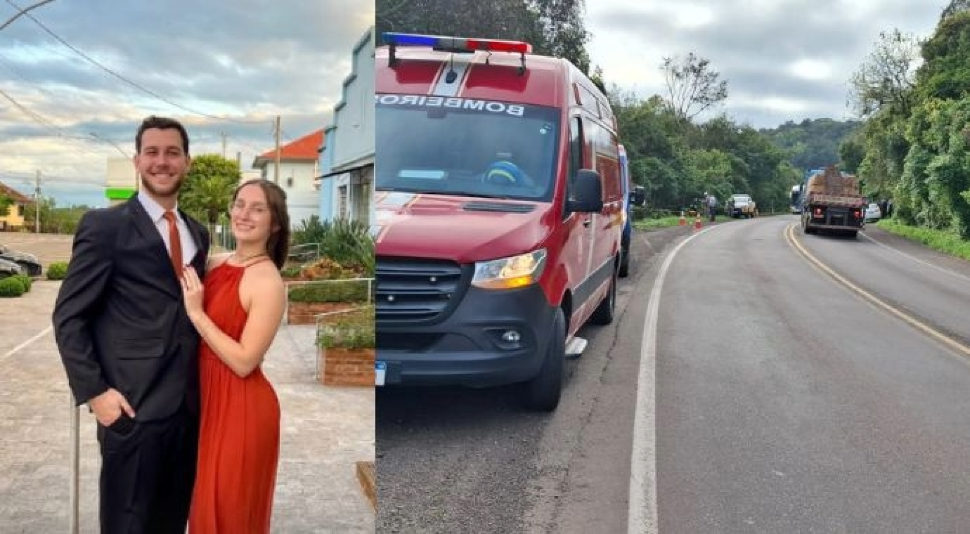 Motociclista morre após saída de pista e namorada é encontrada às margens da pista na Rota do Sol, em Westfália.