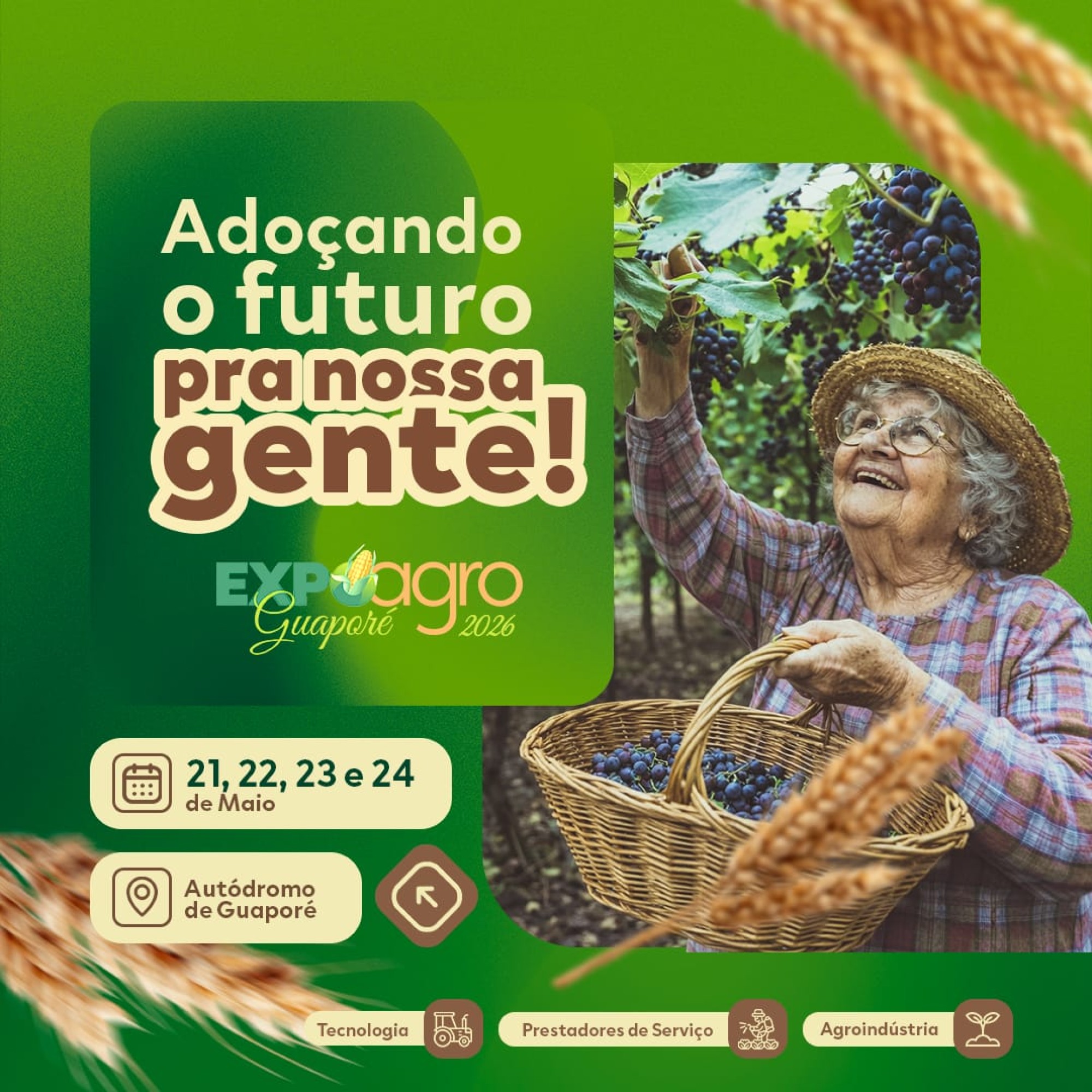 Pavilhão da Agricultura Familiar será destaque na ExpoAgro Guaporé 2026