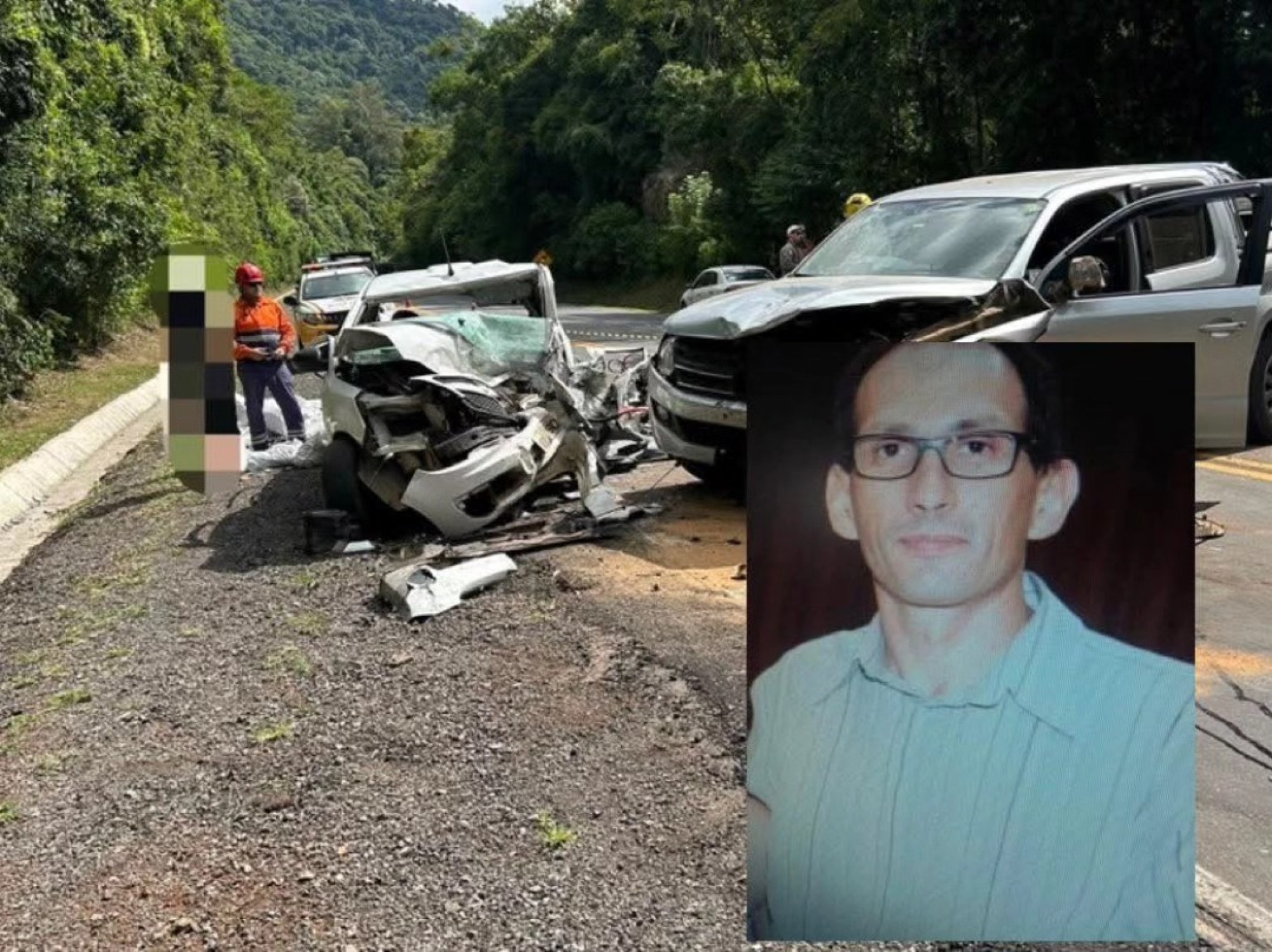 Identificado motorista que morreu em acidente na tarde desta quarta-feira na ERS 446, em  Carlos Barbosa